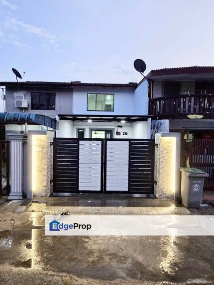 Taman Megah Ria 2 Storey Low Cost Fully Renovated House For Sale, Johor, Masai