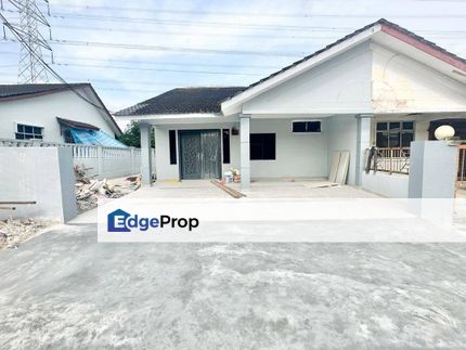 Taman Megah Ria Single Storey Semi D House For Sale, Johor, Masai