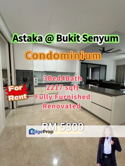 Astaka @ Bukit Senyum @ Fully Furnished & Renovated, Johor, Johor Bahru