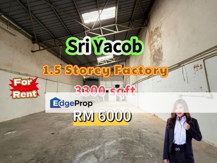 Sri Yacob 1.5 Storey Factory, Johor, Skudai
