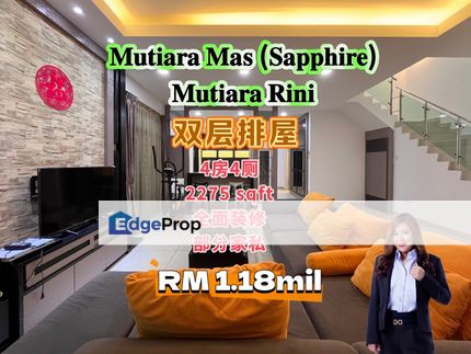 Mutiara Mas Double Storey Cluster House @ Fully Renovated, Johor, Skudai