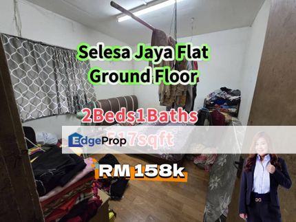 Selesa Jaya Low Cost  Flat @ Ground Floor, Johor, Skudai