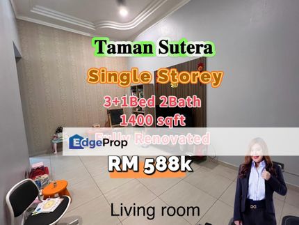 Taman Sutera Single Storey, Johor, Johor Bahru
