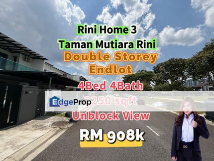 Taman Mutiara Rini Double Storey Endlot, Johor, Skudai