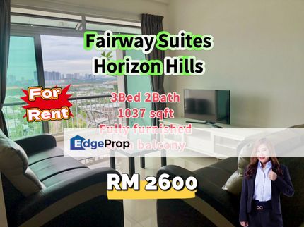 Fairway Suites Horizon Hills @ Fully Furnished, Johor, Horizon Hills