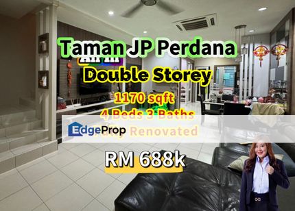 Taman Jaya Putra Perdana Double Storey  @ Fully Renovated , Johor, Johor Bahru