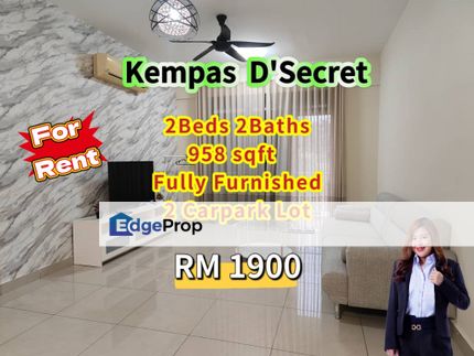D' Secret Garden @ Fully Furnished , Johor, Johor Bahru
