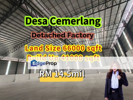 Desa Cemerlang Detached Factory, Johor, Ulu Tiram