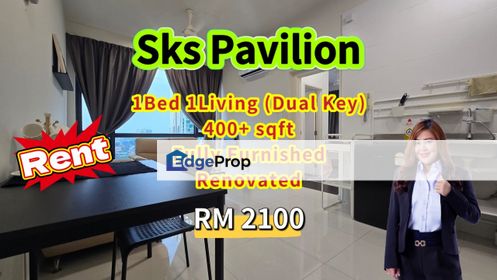 SKS Pavilion Fully Furnished & Renovated, Johor, Johor Bahru