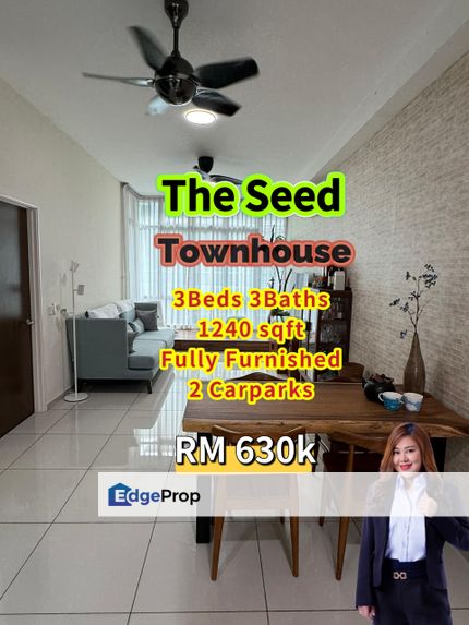 The Seed Townhouse @ Fully Furnished, Johor, Skudai