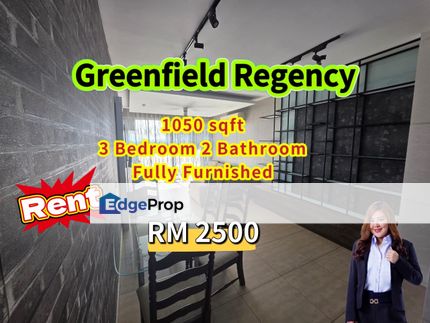 Greenfield Regency @ Fully Furnished, Johor, Tampoi