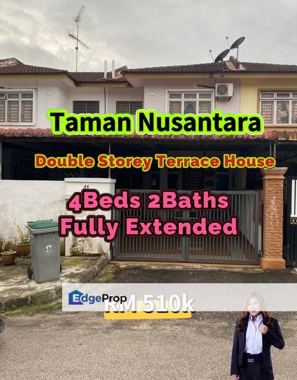 Taman Nusantara Double Storey @ Fully Extended, Johor, Gelang Patah