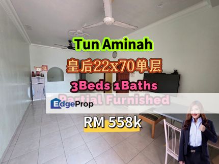 Tun Aminah Single Storey @ Partial Furnished, Johor, Skudai