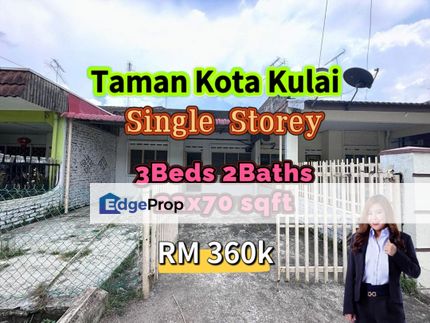 Taman Kota Kulai Single Storey, Johor, Kulai