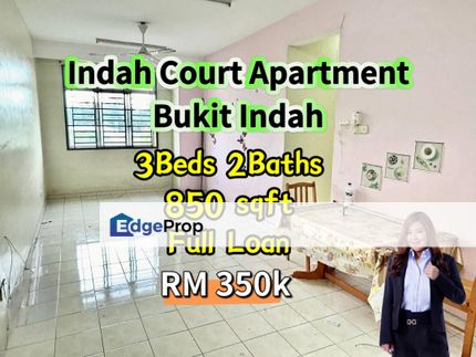 Indah Court Apartment Bukit Indah @ Full Loan, Johor, Bukit Indah