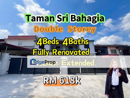 Taman Sri Bahagia Double Storey @ Fully Renovated, Johor, Johor Bahru