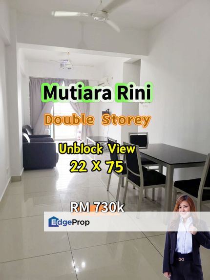 Mutiara Rini Double Storey Unblock View 22x75, Johor, Skudai