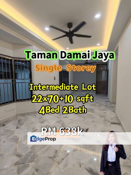 Taman Damai Jaya Single Storey , Johor, Skudai