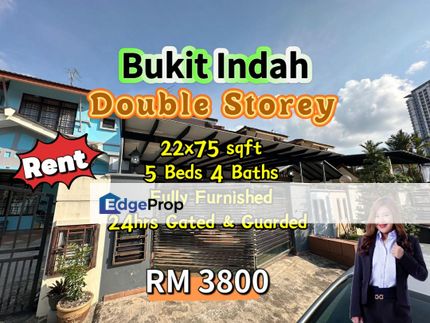 Bukit Indah Double Storey Fully Furnished, Johor, Johor Bahru