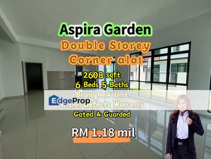 Aspira Garden Double Storey Cluster House, Johor, Gelang Patah