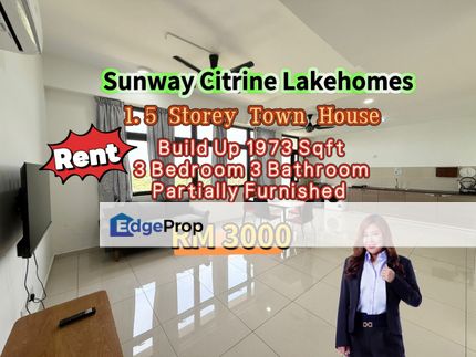 Sunway Citrine Lakehomes 1.5 Story Town House, Johor, 