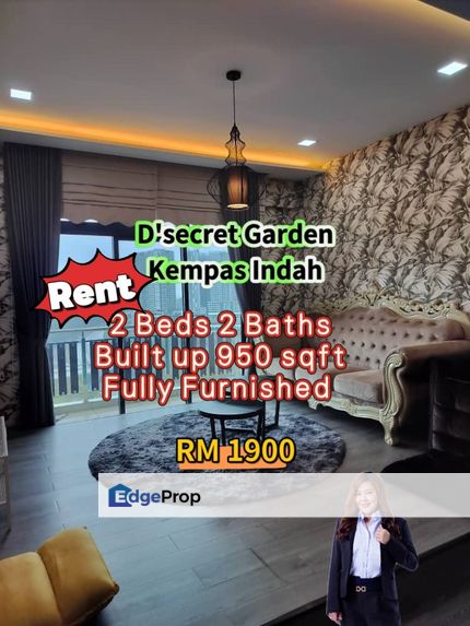 D'secret Garden @ Fully Furnished , Johor, Johor Bahru