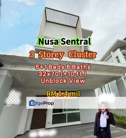Nusa Sentral 3 Storey Cluster House, Johor, 