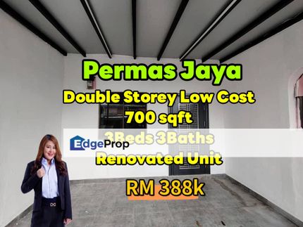 Permas Jaya Double Storey Low Cost House, Johor, Permas Jaya/Senibong