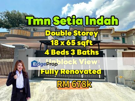 Taman Setia Indah Double Storey @ Renovated, Johor, Johor Bahru