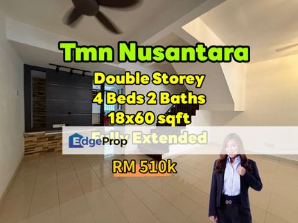 Taman Nusantara Double Storey / Fully Extended, Johor, Gelang Patah