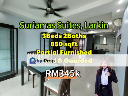 SuriaMas Suites G&G Partial Furnished, Johor, Johor Bahru