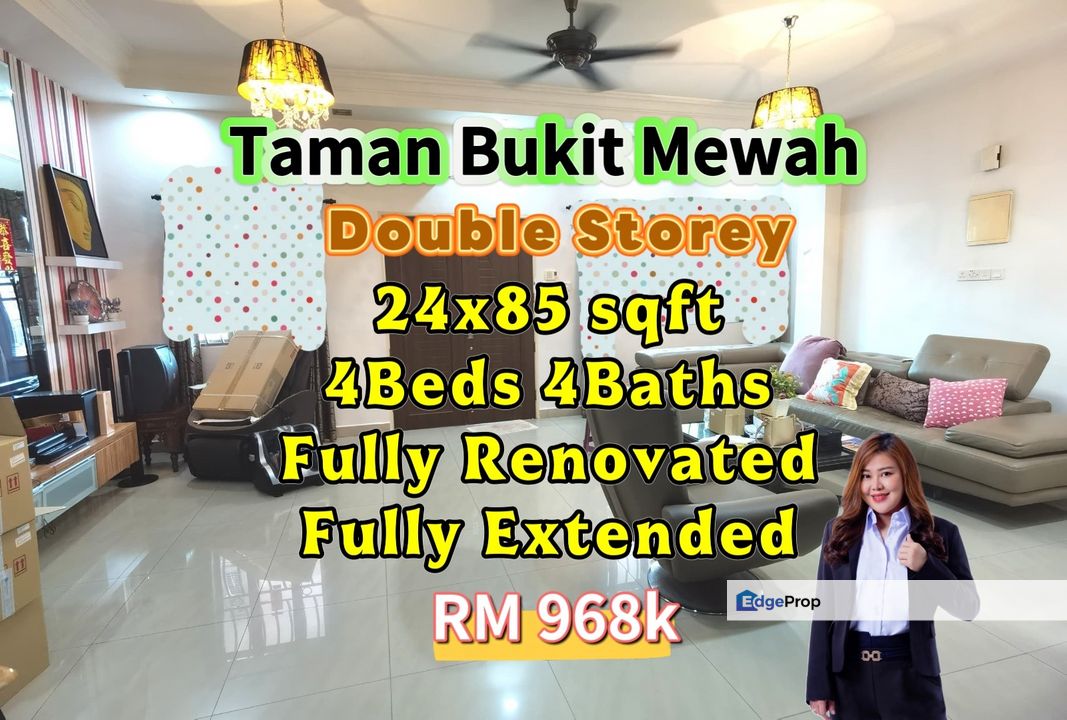 Taman Bukit Mewah Double Storey Fully Renovated Fully Extended , Johor, Johor Bahru