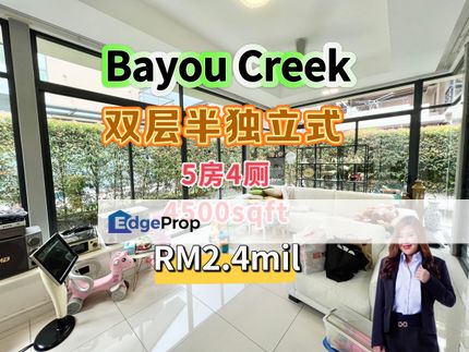 Leisure Farm Bayou Creek Double Stry Semi D, Johor, Gelang Patah