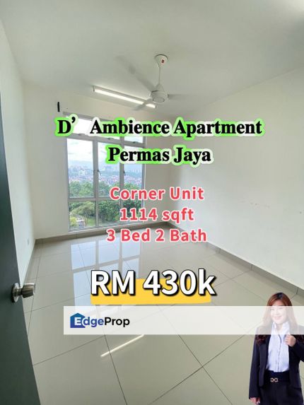 D'Ambience Apartment, Johor, Permas Jaya/Senibong