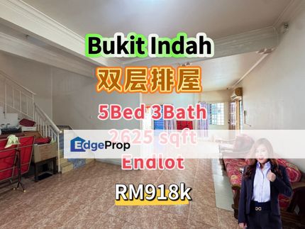 Taman Bukit Indah Double Storey Endlot, Johor, Johor Bahru