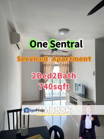 One Sentral Serviced Apartment @ Partial Furnished, Johor, Nusajaya