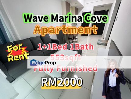 Wave Marina Cove @ Fully Furnished, Johor, Johor Bahru
