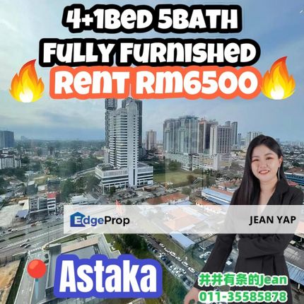 Astaka 4+1BR Fully Furnished , Johor, Johor Bahru