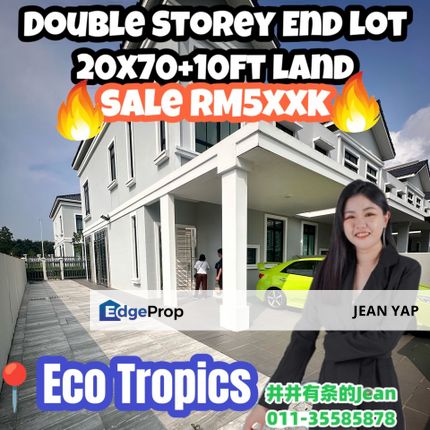 Eco Tropics Millsgate Double Storey Endlot, Johor, Masai