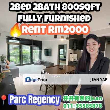 Parc Regency 2BR Fully Furnished, Johor, Masai