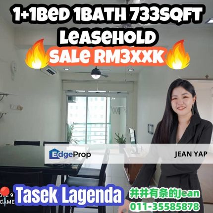 Lagenda Tasek 1+1BR , Johor, Johor Bahru