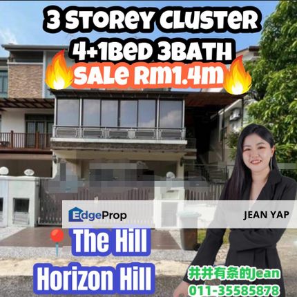 The Hills Horizon Hill 3 Storey Cluster , Johor, Nusajaya