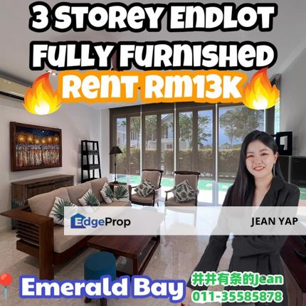 Emerald Bay 3 Storey Endlot, Johor, Johor Bahru