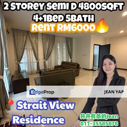 The Straits View Residence 2 Storey Semi D, Johor, Permas Jaya/Senibong