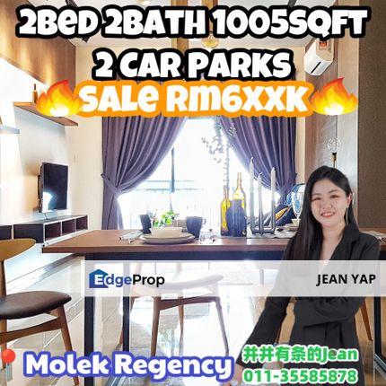Molek Regency 2BR , Johor, Johor Bahru