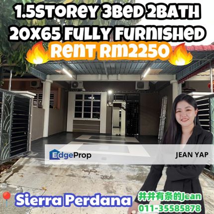 Sierra Perdana 1.5Storey Fully Furnished, Johor, Masai