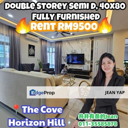 Cove Horizon Hill Semi D, Johor, 