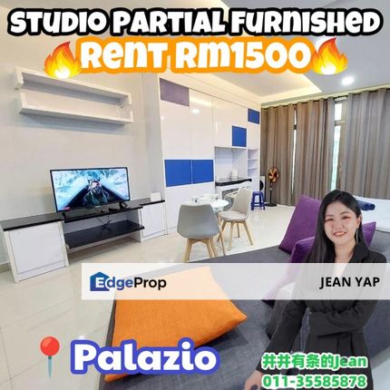 Palazio Studio Partial Furnished, Johor, Johor Bahru