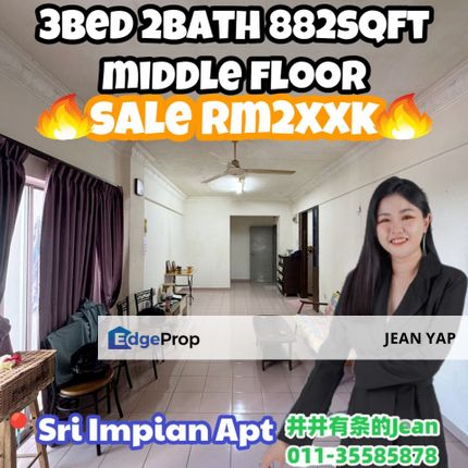 Sri Impian Apartment 3BR, Johor, Johor Bahru