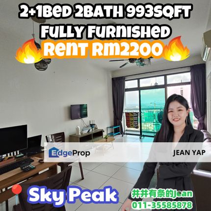 Sky Peak Residence 2+1BR, Johor, Setia Tropika